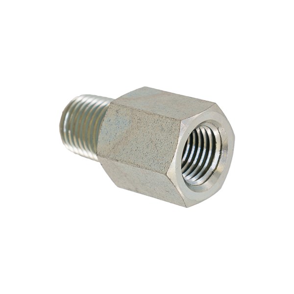 1002.0190, ADAPTER, 1/4"M X 1/4"F - STEEL