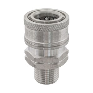 1002.1270, 3/8" MALE COUPLER, SS