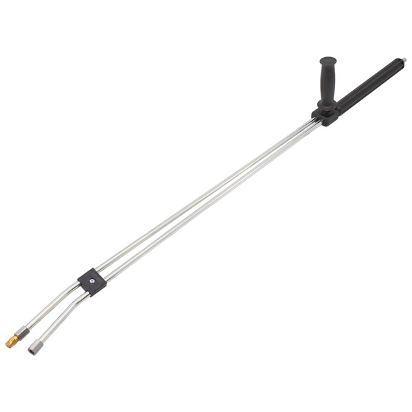 1002.2034, DUAL WAND, 48", STEEL, MOLDED