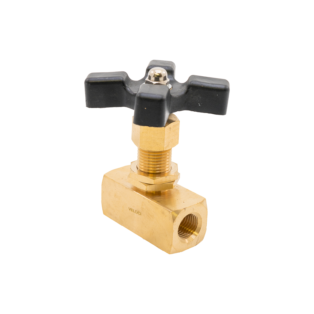 1002.2822, METERING VALVE, 1/4" - BRASS