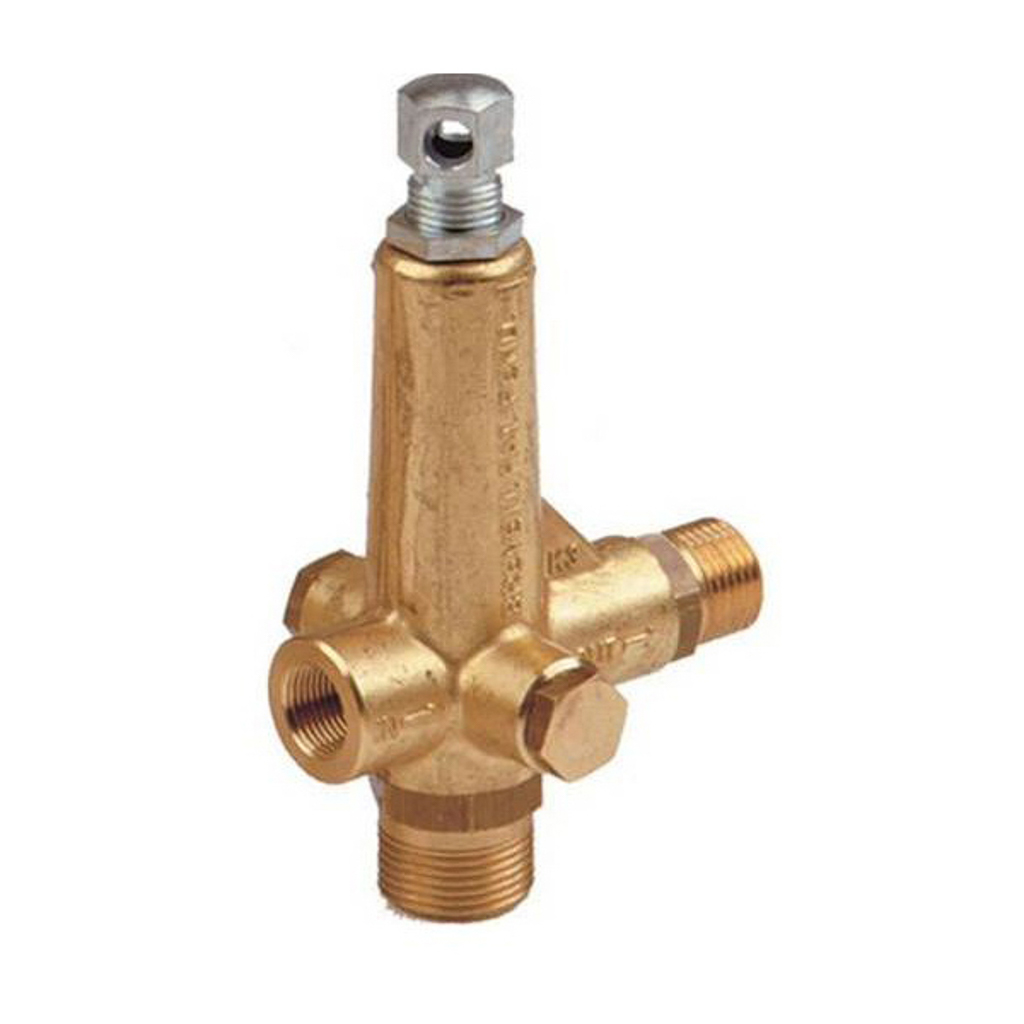 1002.2968, ZK53 FLOW SENSITIVE UNLOADER, 6.6-10.0 GPM, 3000 PSI, 3/8" F IN, 3/8" M OUT, 3/4" BYPASS