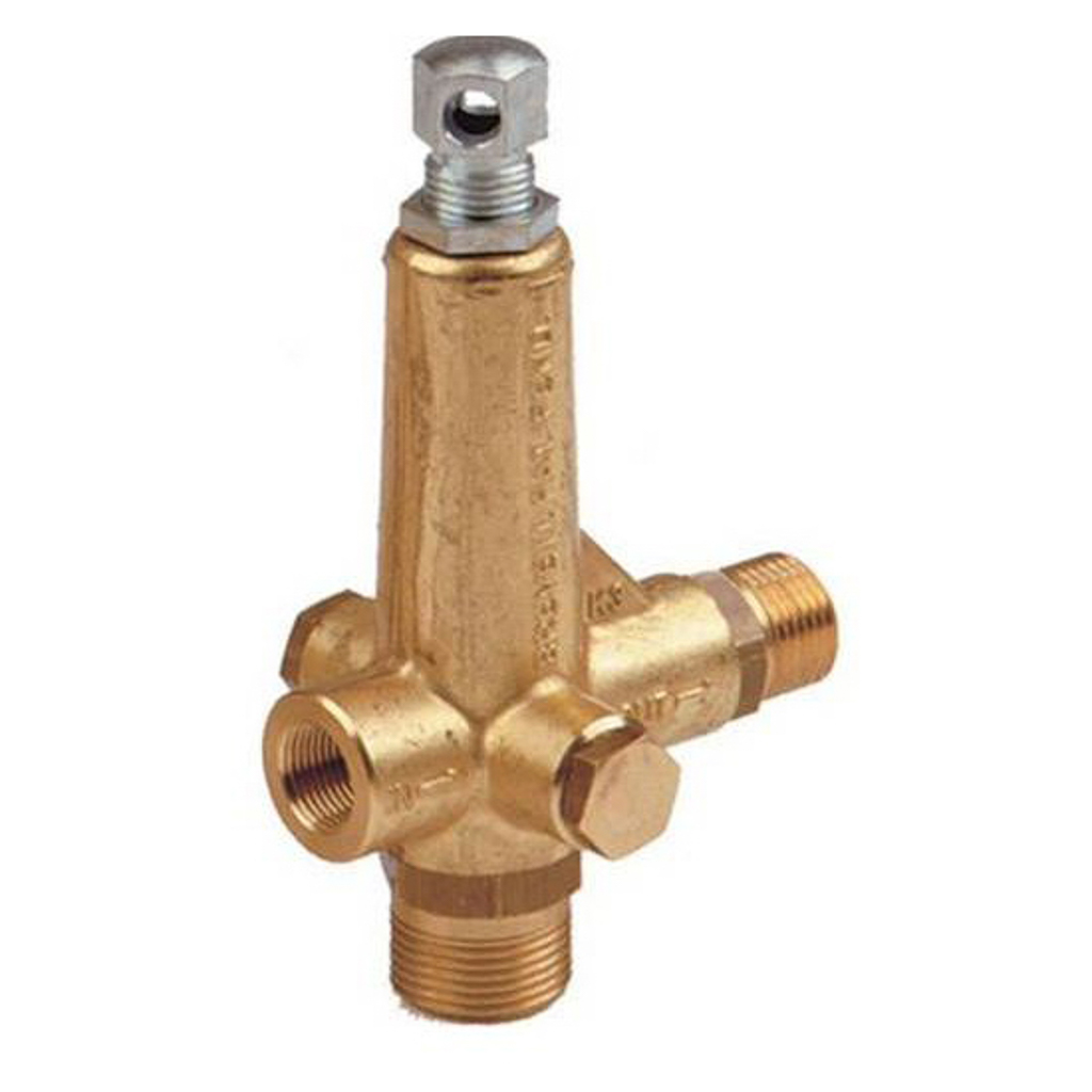 1002.2959, ZK30E FLOW SENSING UNLOADER, 2.1-3.0 GPM, 1450 PSI, 3/8" F IN, 1/2" M OUT, 3/8" M BYPASS