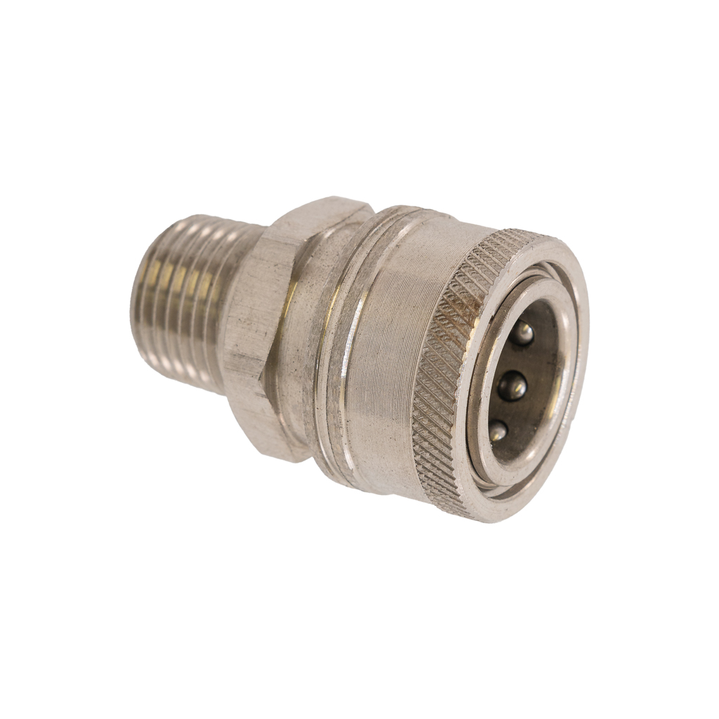 85.300.152S, 1/2" MPT COUPLER S.S.