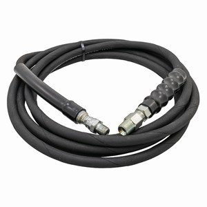 1002.6482, 15' BLACK HOSE, 1/4" (IN HOUSE)