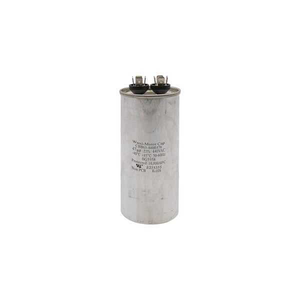 0G5958, MOTOR RUN CAPACITOR, 47MF - 440V