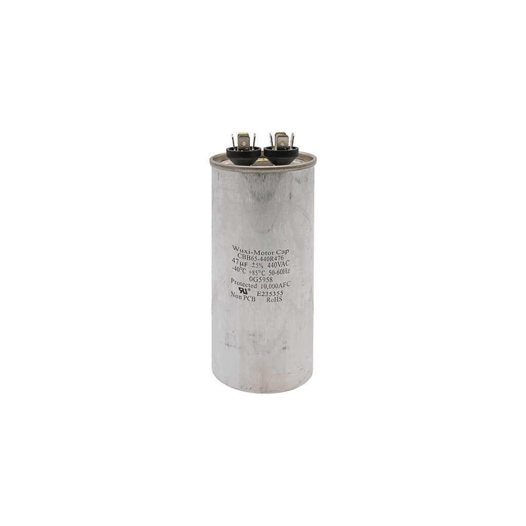 1002.6723, MOTOR RUN CAPACITOR, 47MF - 440V