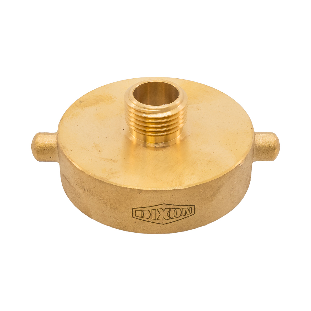 1002.7590, HYDRANT ADAPTER, 2-1/2"FNST X 3/4"MGHT, BRASS