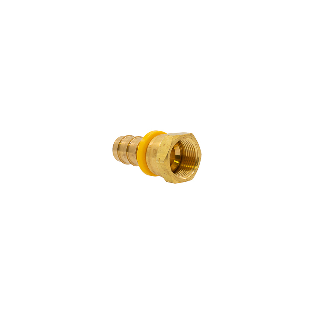 1002.7678, SWIVEL, 3/4"HB X 3/4"JIC, BRASS