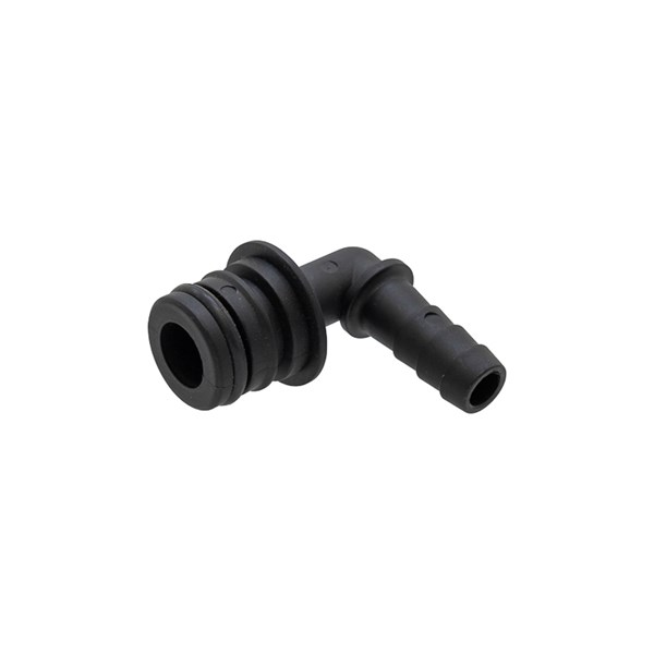 EF-QC-EL38, ELBOW, 3/8"HB X QC, POLYPROPYLENE