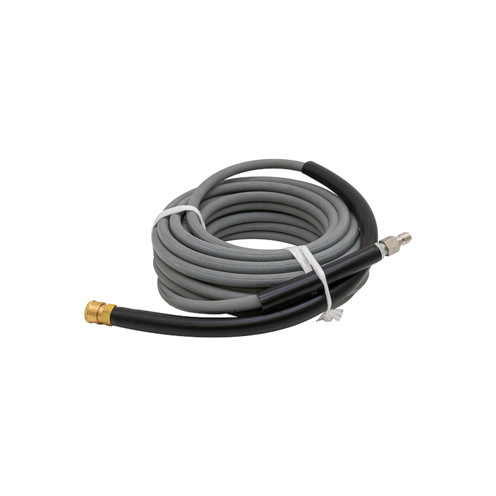 1002.2279, 50', 3/8" GREY HOSE, R2, SS QC