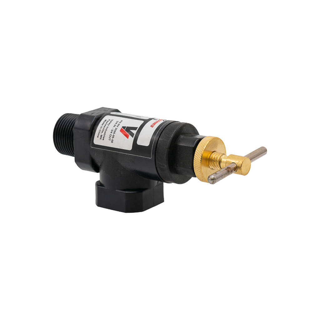 1002.4114, VALVE, NYLON, 3/4", 0-400 PSI