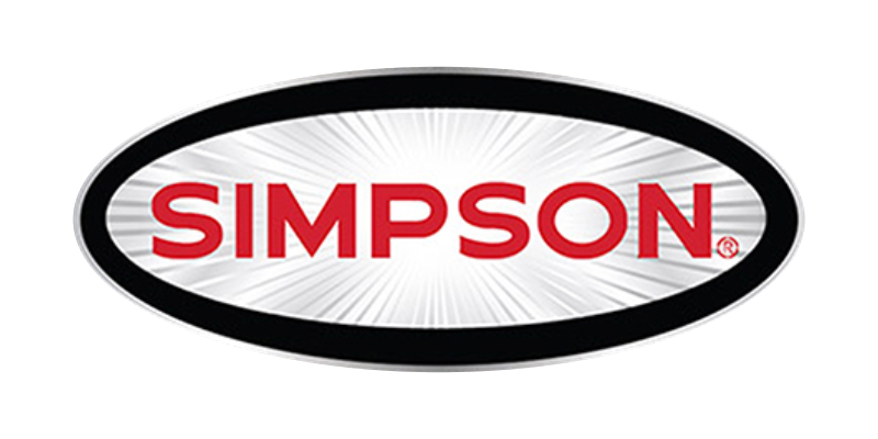 Simpson Pressure Washer Brand Logo	
