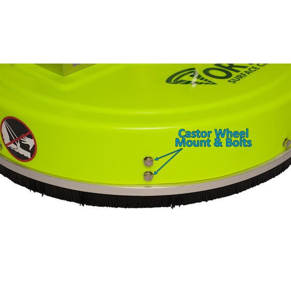 1002.2254, 20" VORTEX SURFACE CLEANER - GRELLOW