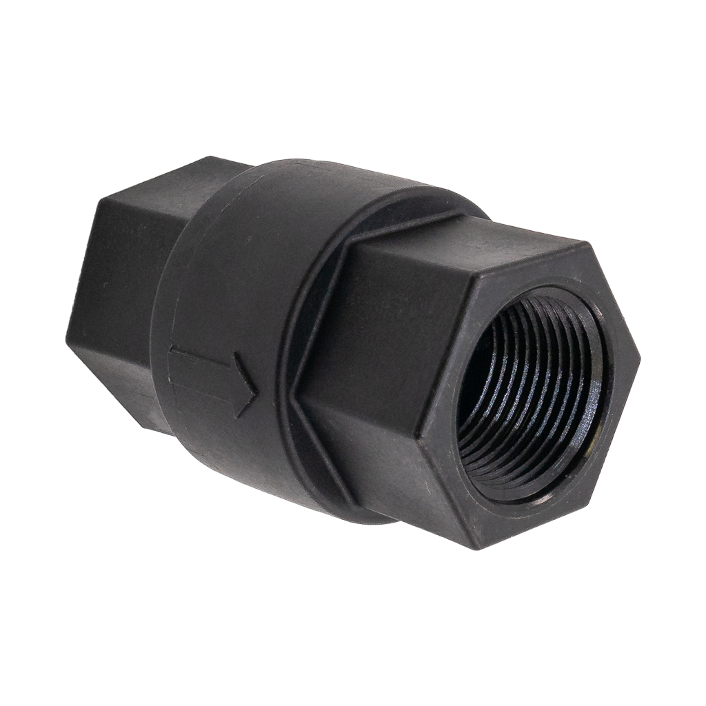 22657, 3/4" CHECK VALVE, POLY PROPYLENE