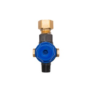 8102.0461.00, Clear Inlet Filter 1/2MPT X 3/4FGH, 1/4" Port - Comet Pumps