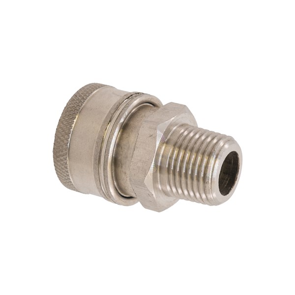1002.2209, 1/2" MPT COUPLER S.S.