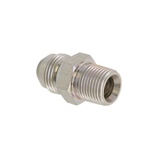 2404-8-6, JIC MALE ADAPTER, 1/2"JIC X 3/8"MPT - STEEL