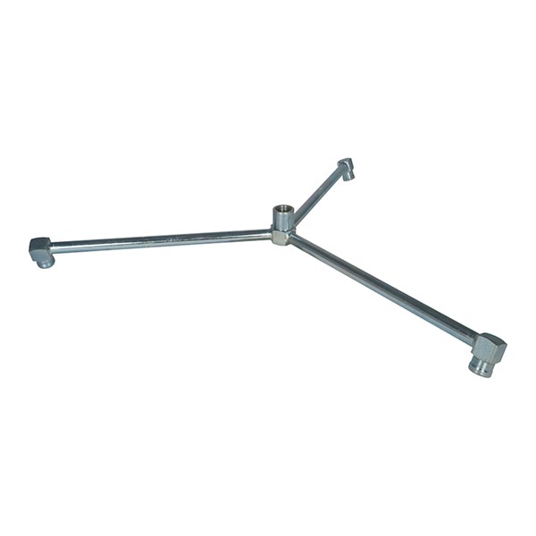 1002.1760, 3-ARM ROTARY - 22" STEEL FEMALE
