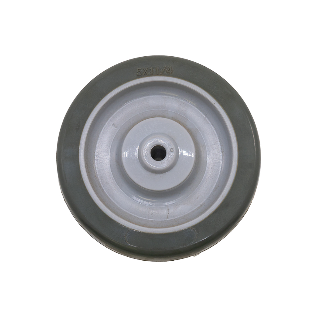 1002.1830, 5X1.25 GREY WHEEL W/BEARING