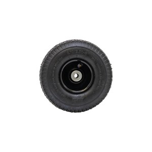 1002.7755, WHEEL ASSEMBLY, 10" X 4" PNEUMATIC, BLACK