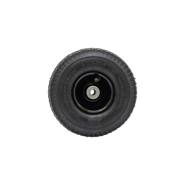 1002.7755, WHEEL ASSEMBLY, 10" X 4" PNEUMATIC, BLACK