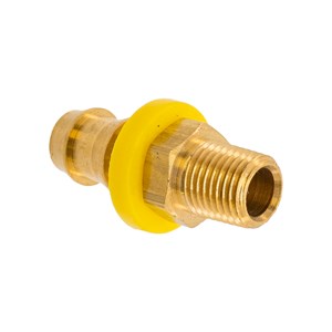 1002.1628, PUSH ON HOSE BARB, 1/4"M X 1/2"HB
