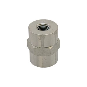 1001.3970, HEX COUPLER, 1/2"F X 1/4"F - STEEL
