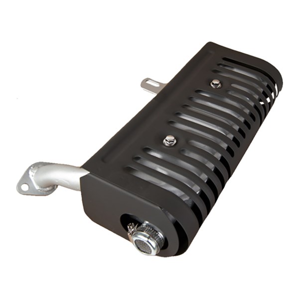 1001.6188, MUFFLER ASSY, BLACK