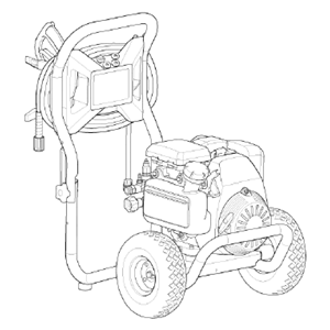 BRUTE, 020743-00 Pressure Washer