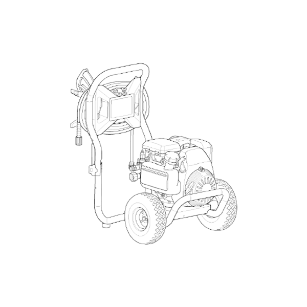 BRUTE, 020743-00 Pressure Washer