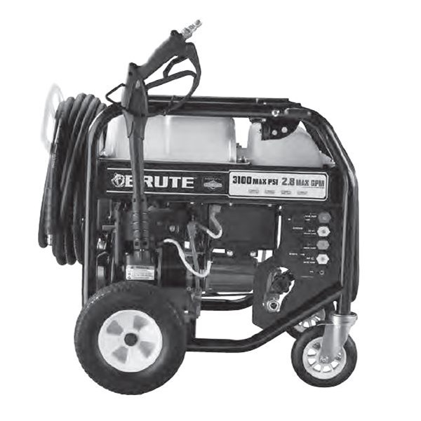BRUTE, 020577-01 Pressure Washer