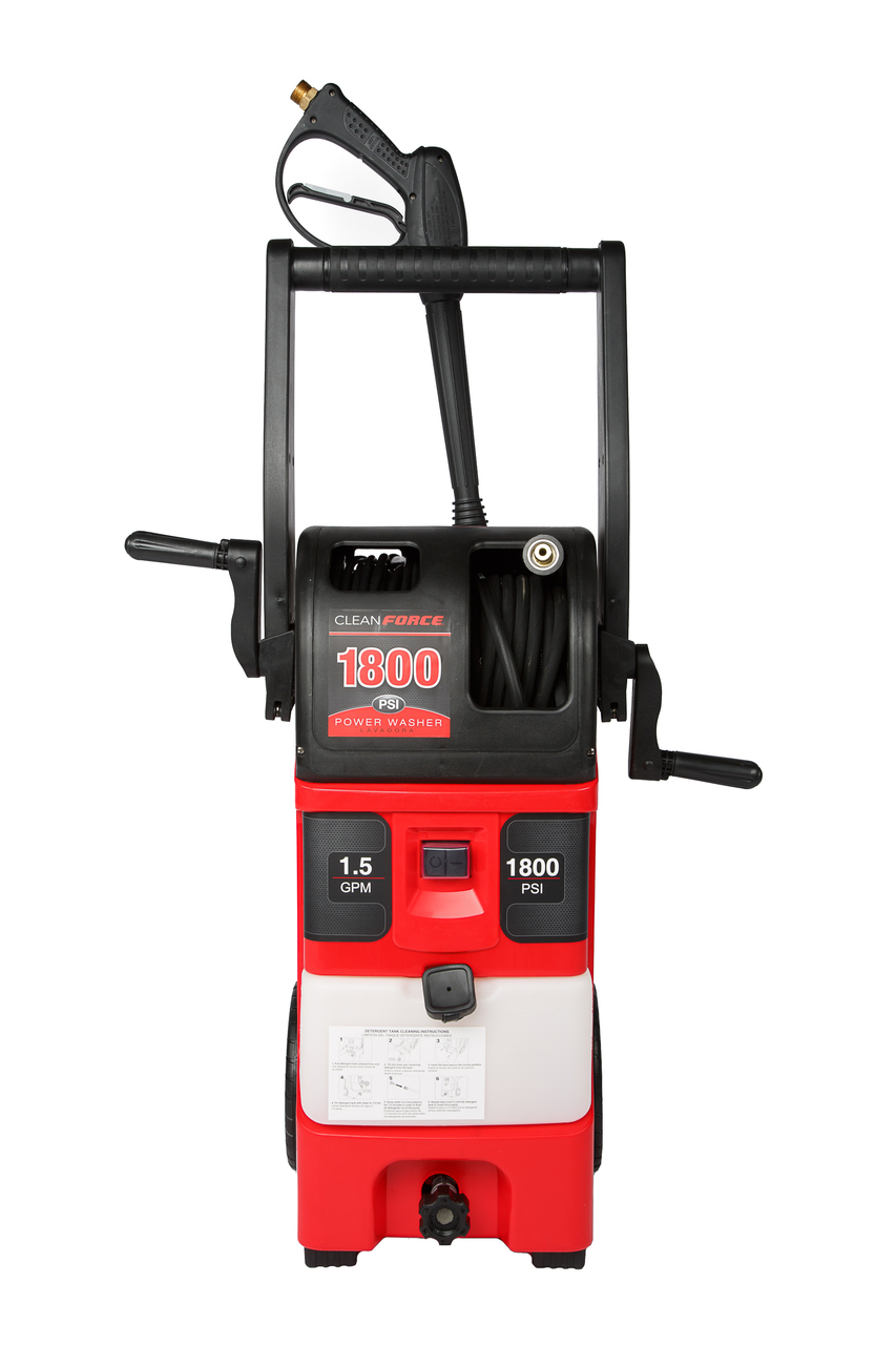 Clean force 1800 pressure washer discount