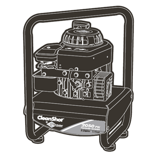 CLEANSHOT, 020206-0 Pressure Washer