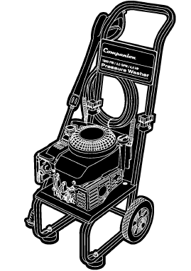 COMPANION, 580.761010 Pressure Washer