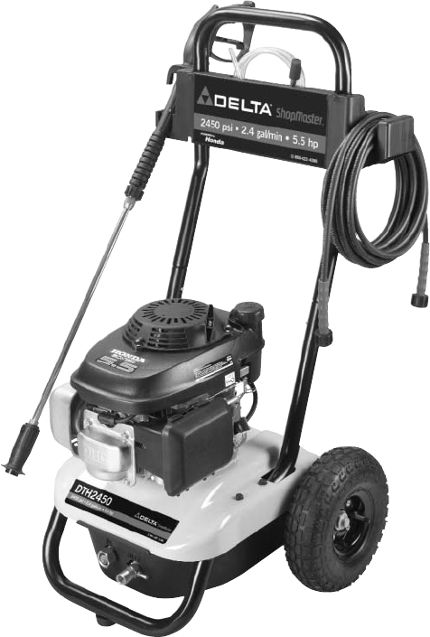 DELTA, DTH2450 Pressure Washer
