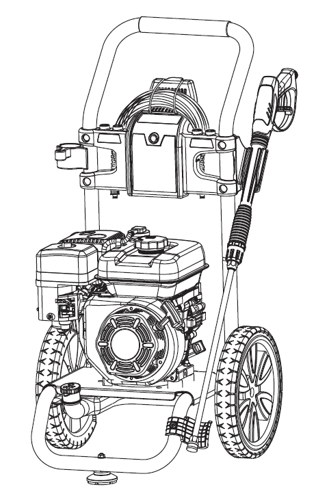 DUROMAX, XP3100PW Pressure Washer