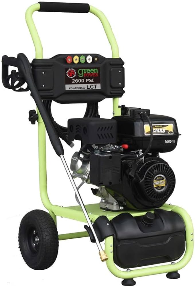 GREENPOWER, GPW2600 Pressure Washer