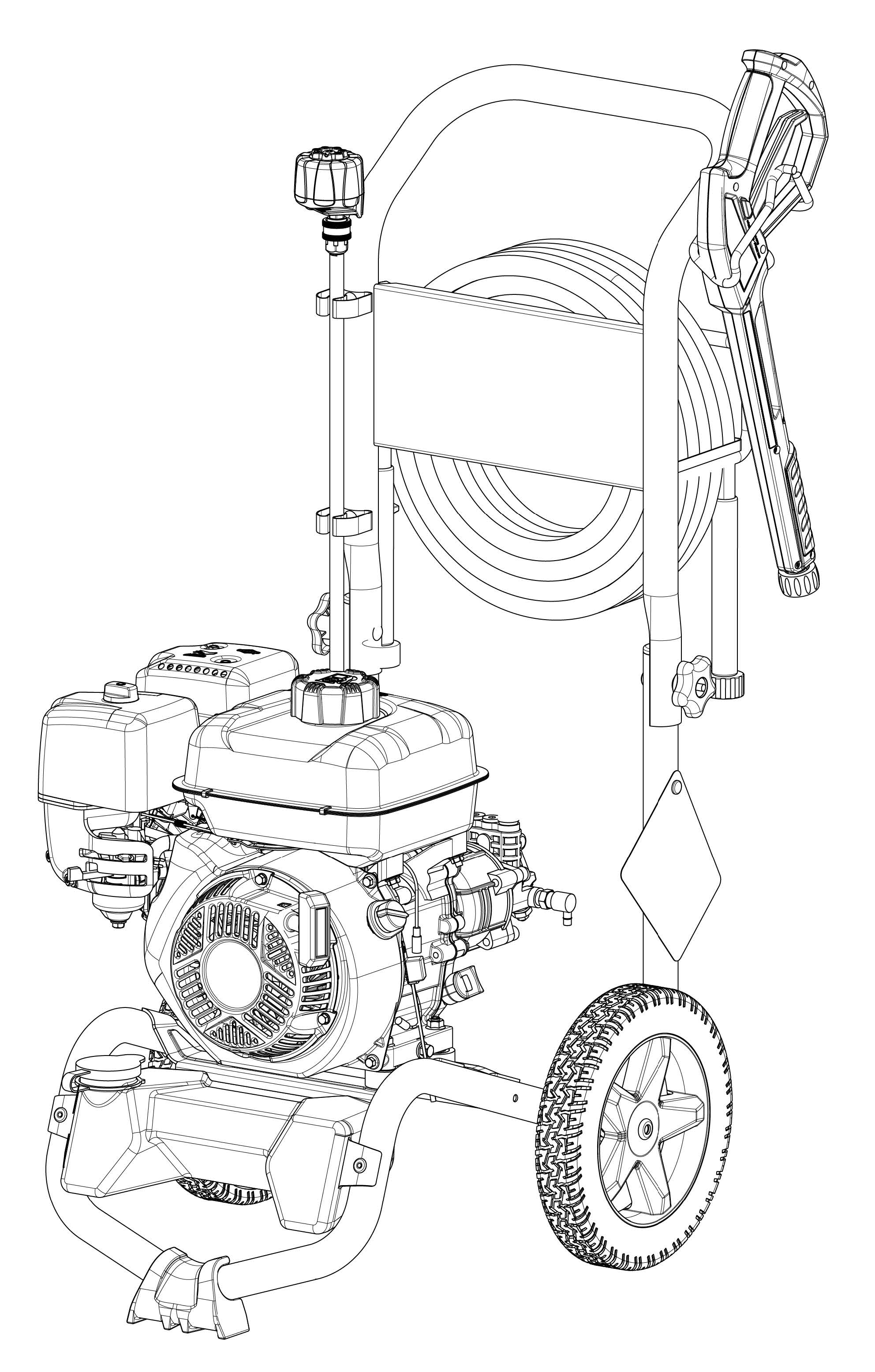 SNAPPER, 020837-00 Pressure Washer