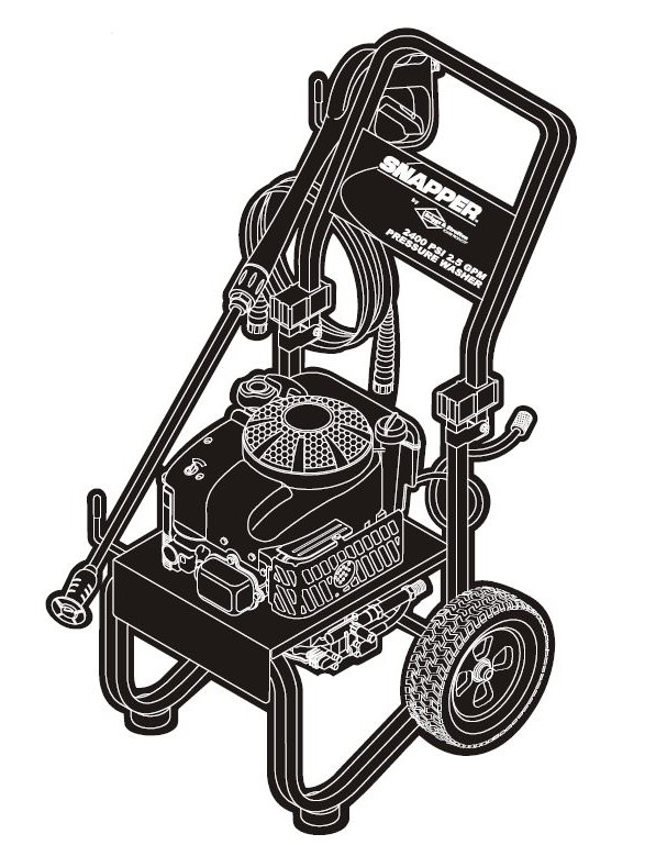 SNAPPER, 1660-0 Pressure Washer