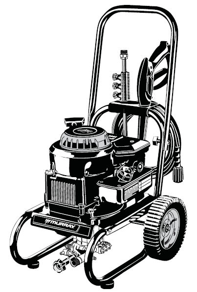 MURRAY, 020393-0 Pressure Washer