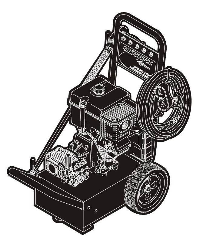 SNAPPER, 1662-0 Pressure Washer