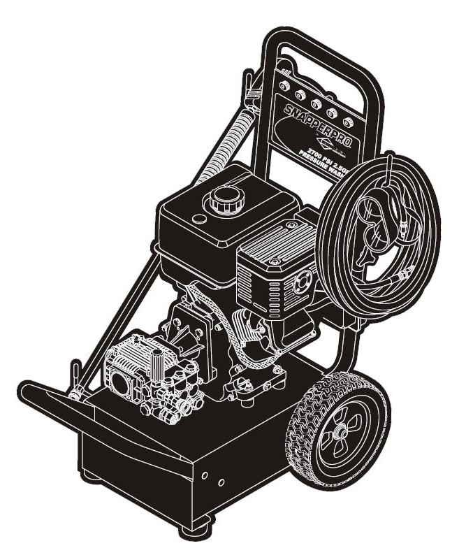 SNAPPER, 1661-0 Pressure Washer