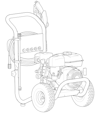 OREGON, 020821-00 Pressure Washer