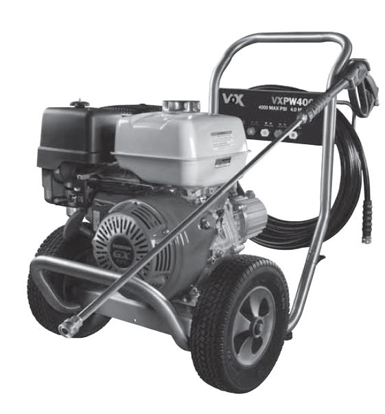 VOX INDUSTRIAL, 020552-00 Pressure Washer