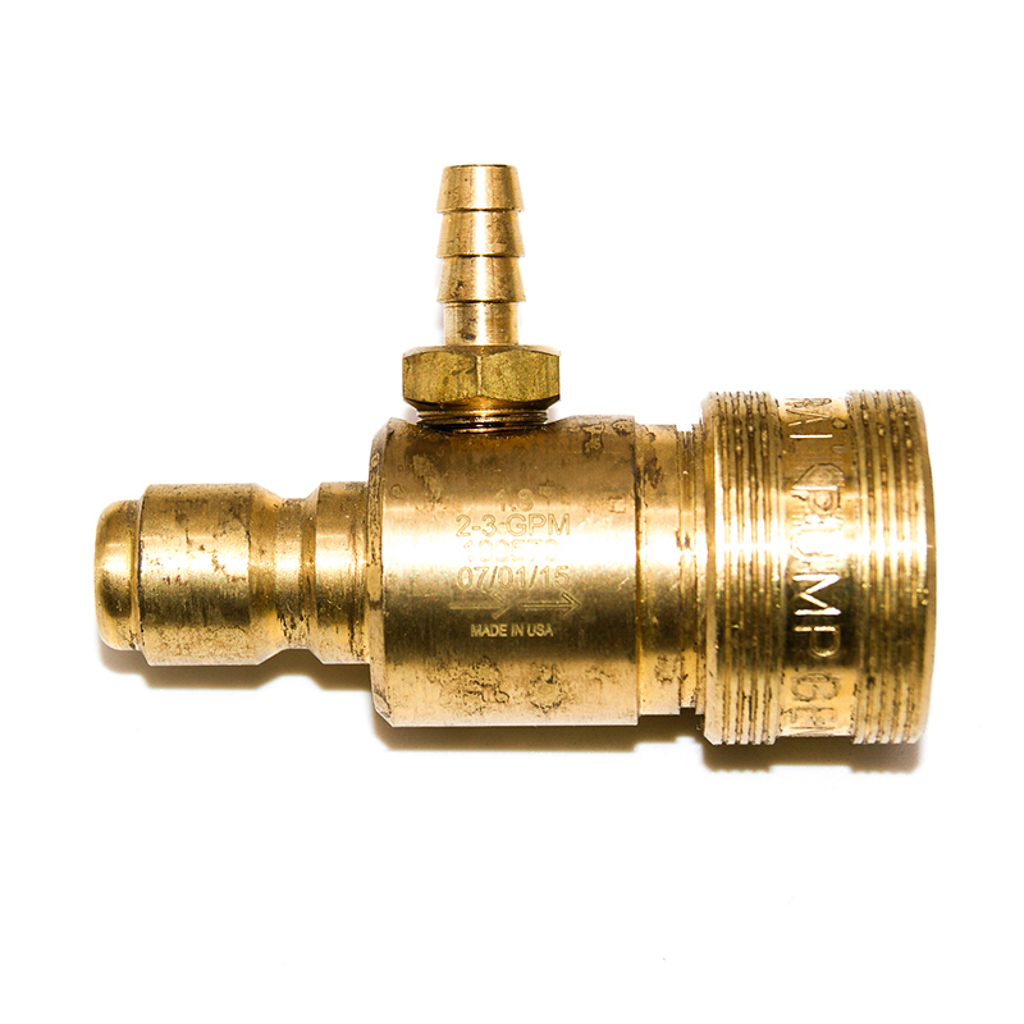 1000.5006, CHEMICAL INJECTOR, FIXED, 1.8, 3/8"P X 3/8"S