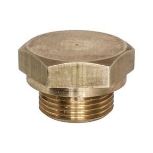1000.5197, PLUG, 3/4 BSPP, BRASS