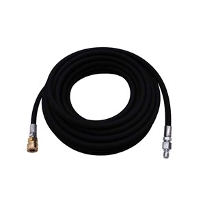 1000.8378, 50', 3/8" BLACK HOSE,  R1, QC