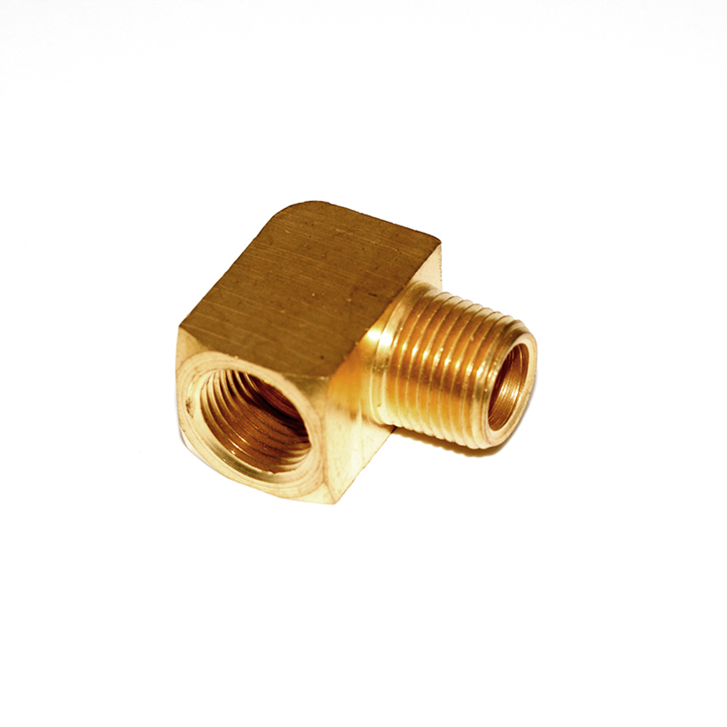 1001.5318, 90 DEGREE ELBOW, 3/8" STREET - BRASS