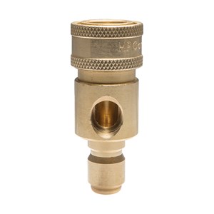 1001.5328, GAUGE ADAPTER, 3/8" QC  - BRASS