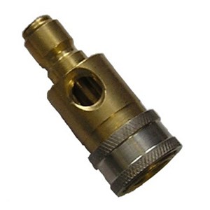 1001.5328, GAUGE ADAPTER, 3/8" QC  - BRASS